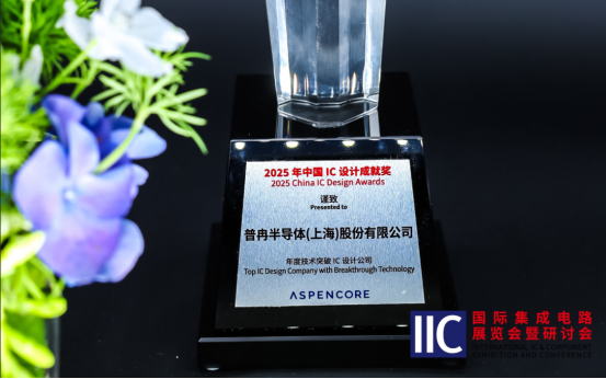 龙八国际半导体斩获IIC 2025年度技术突破奖！用芯定义未来(图1)